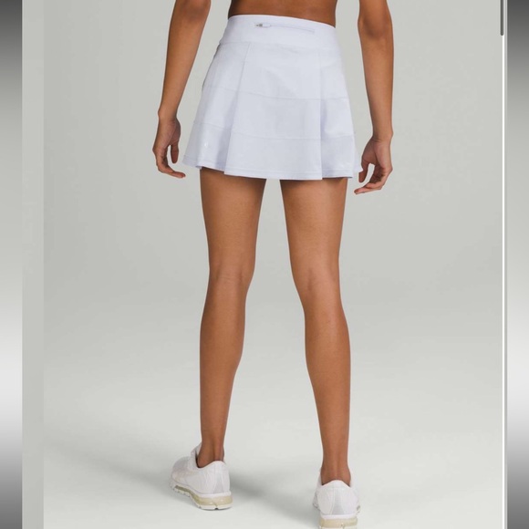 Lululemon Pace Rival Mid-Rise Skirt in Pastel Blue Size 10 - Picture 3 of 16